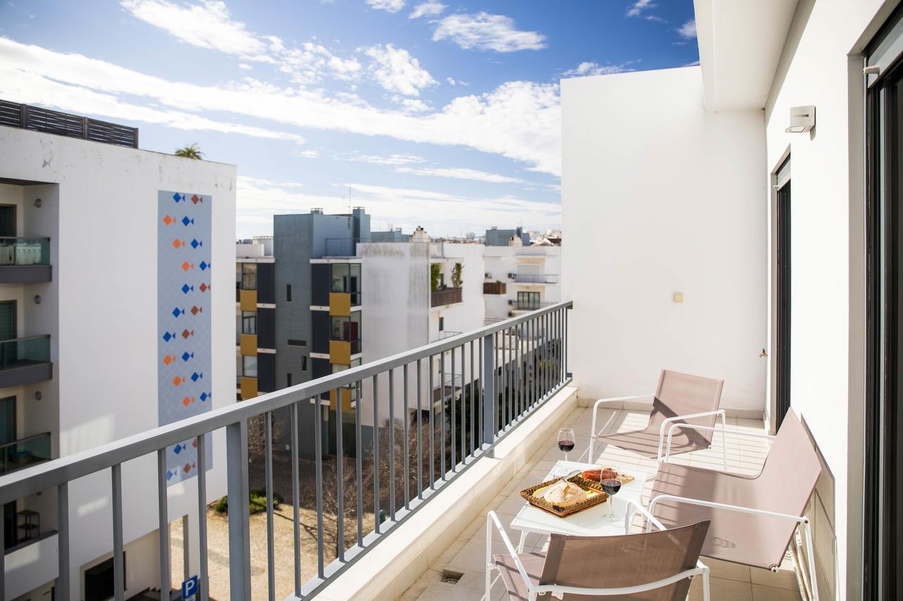 B04 - Luxury 2 Bed W Terrace Pool Lejlighed Lagos Eksteriør billede